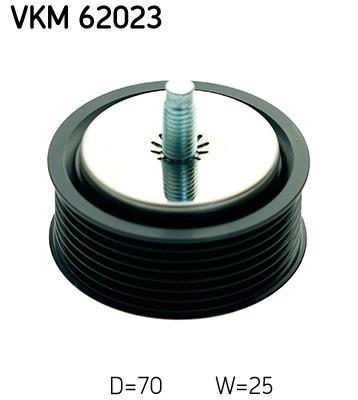 Galet enrouleur de courroie d'accessoire SKF ref. VKM 62023